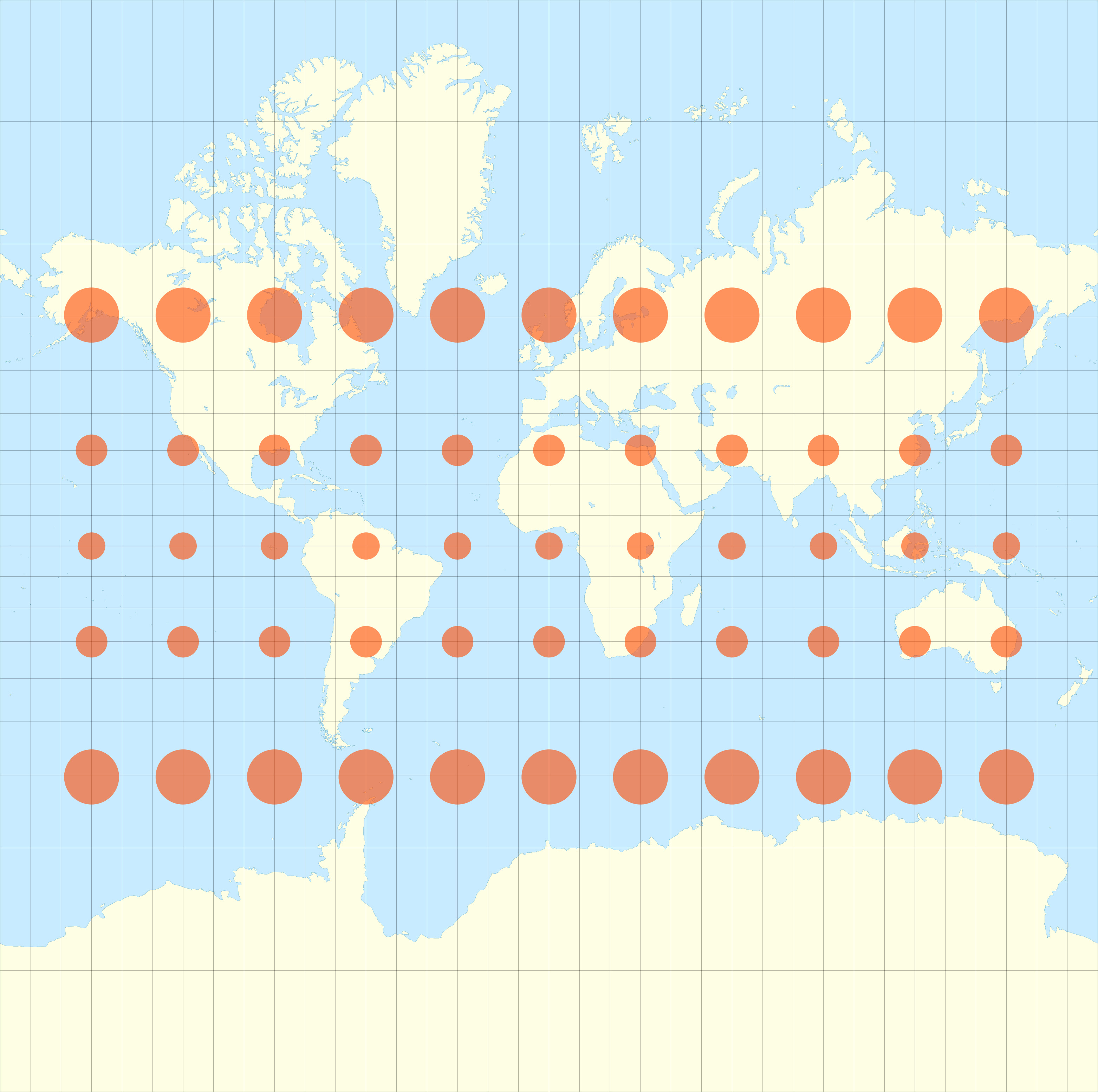 projection de Mercator